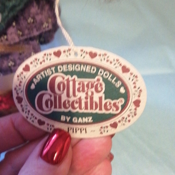 Cottage Collectables authentic Pippi porcelain doll, Pippi Longstocking … - Picture 7 of 9
